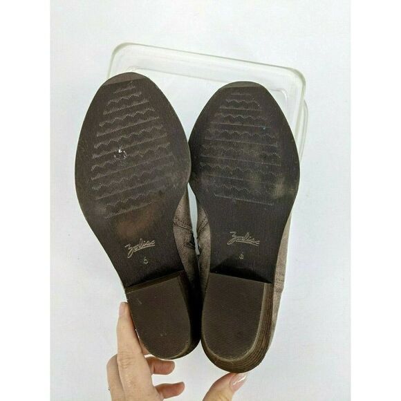 Zodiac Taupe Madison Ankle Bootie Vegan Faux Suede - Picture 6 of 12